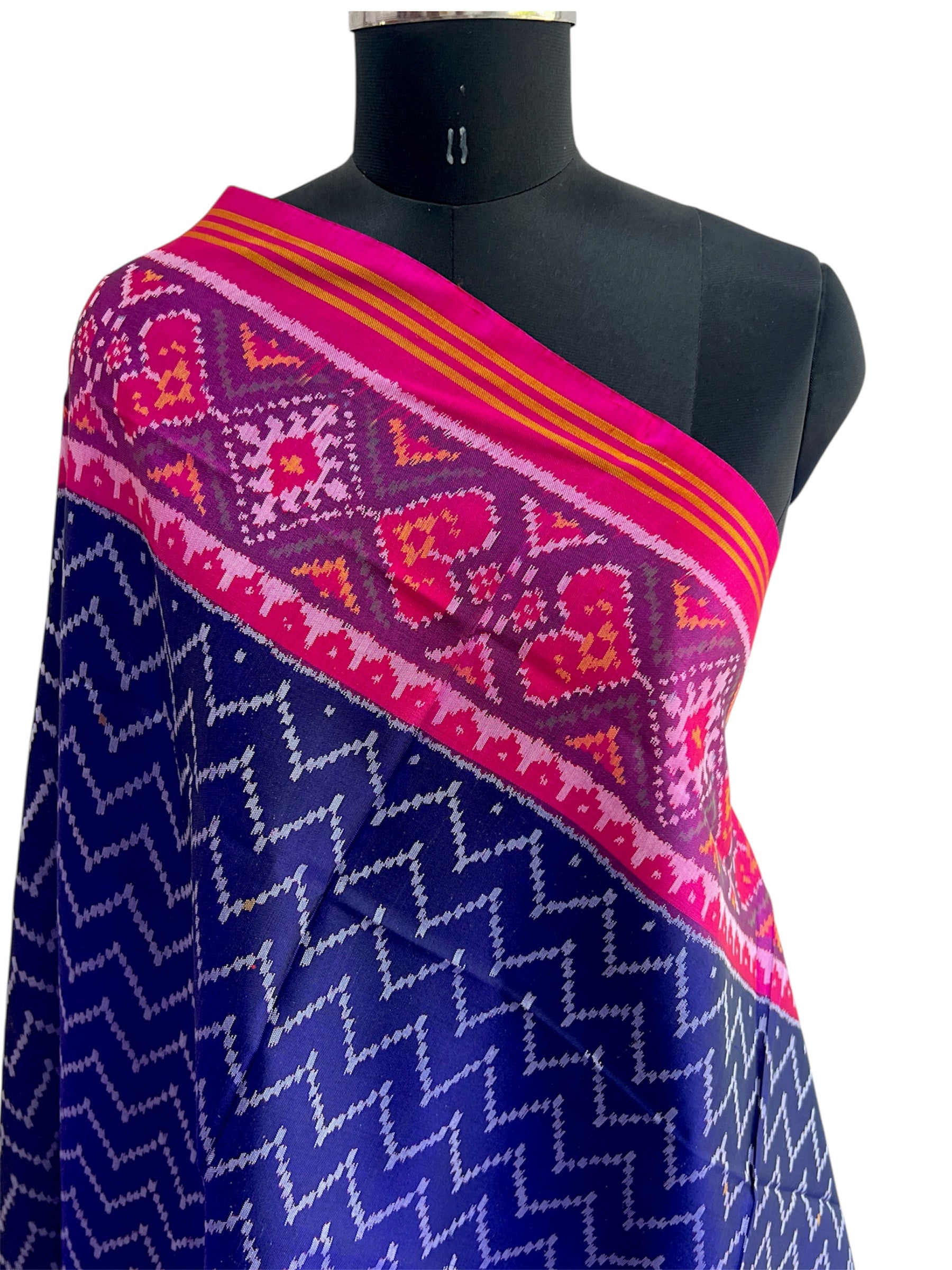 Rajkot Hand Weave Ikat Patola Dupatta