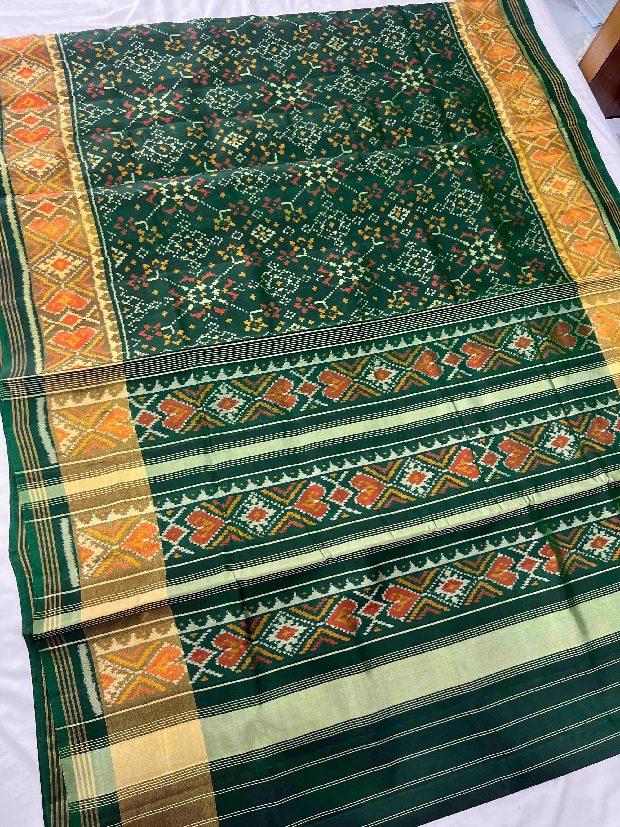 Handwoven Patola Silk Saree