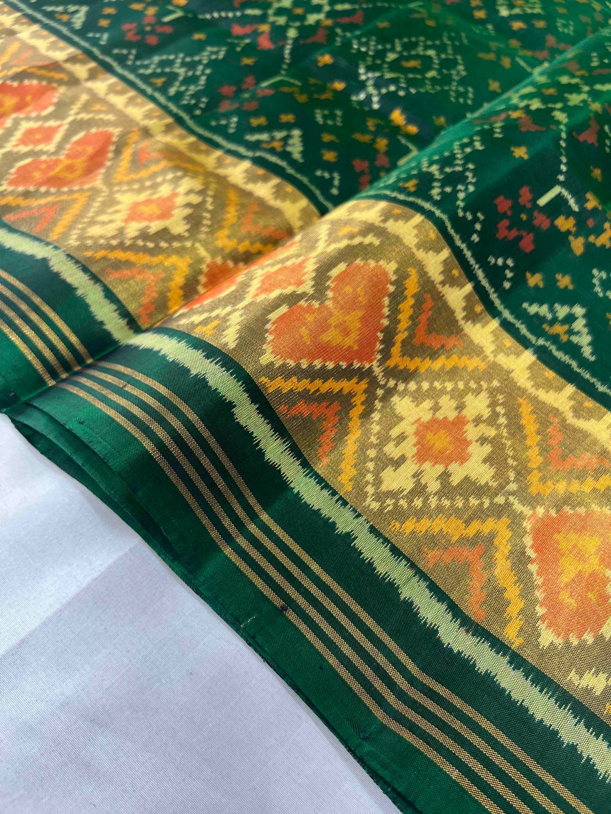 Handwoven Patola Silk Saree