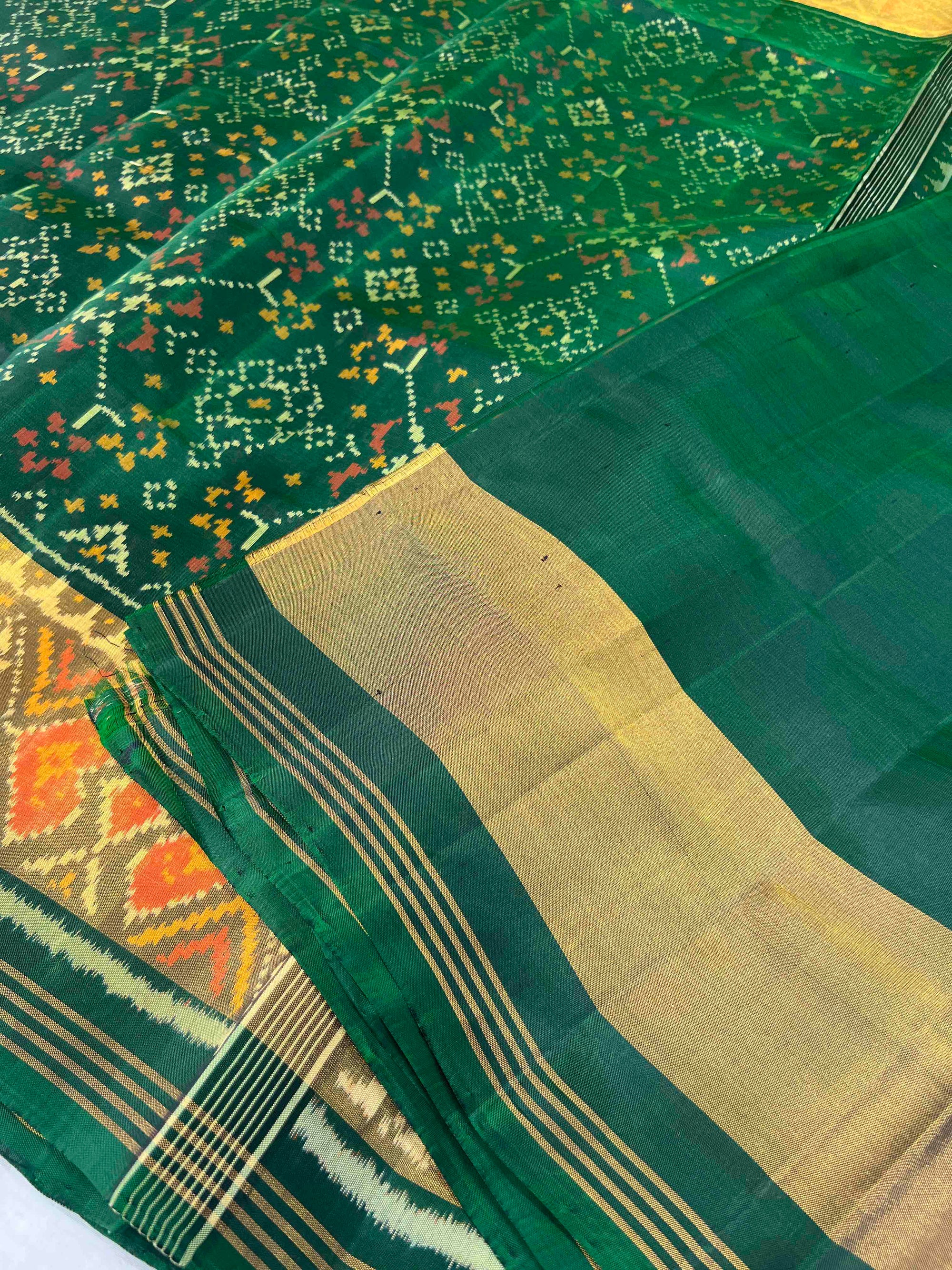 Handwoven Patola Silk Saree