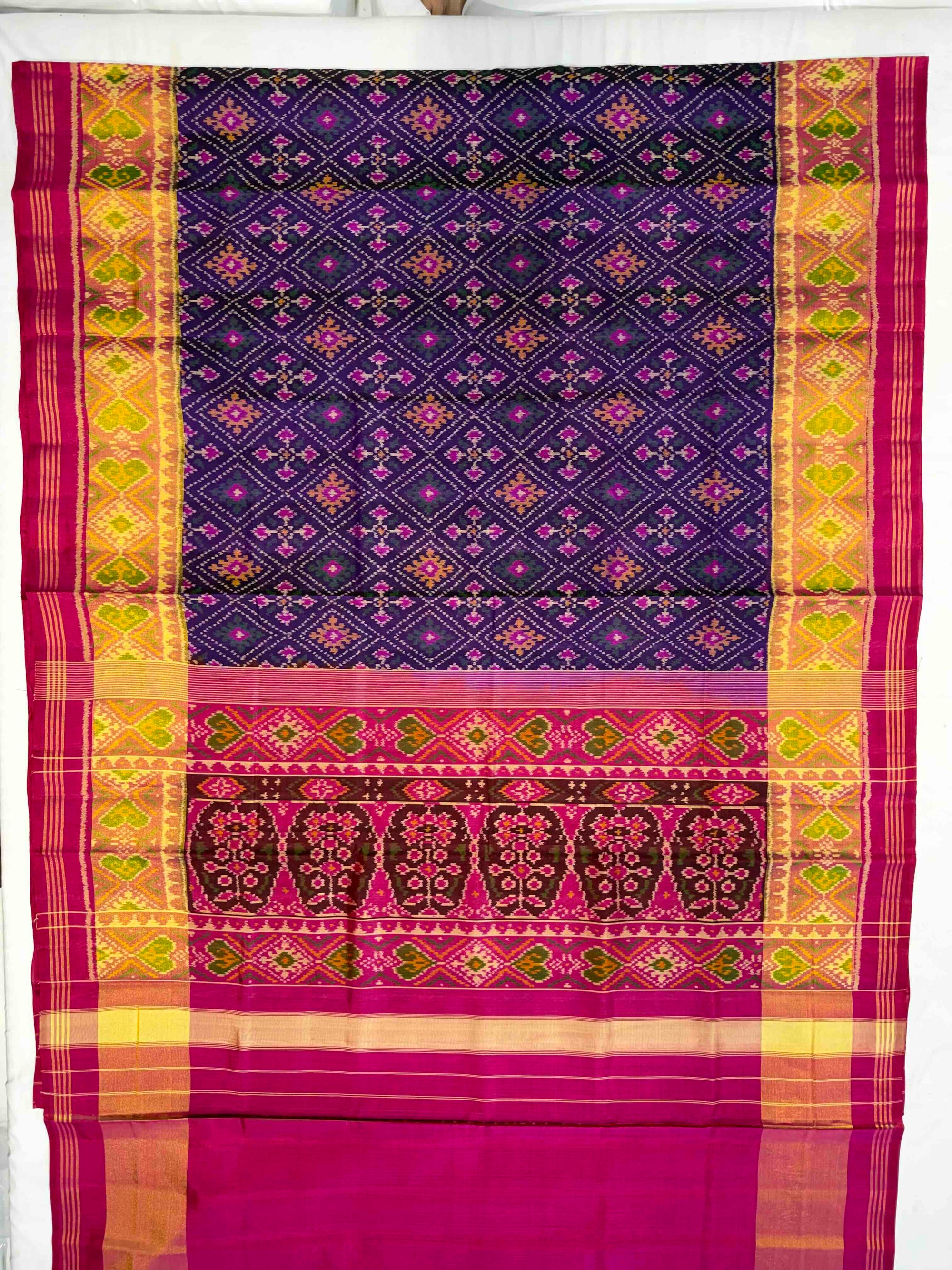 Handwoven Patola Silk Saree