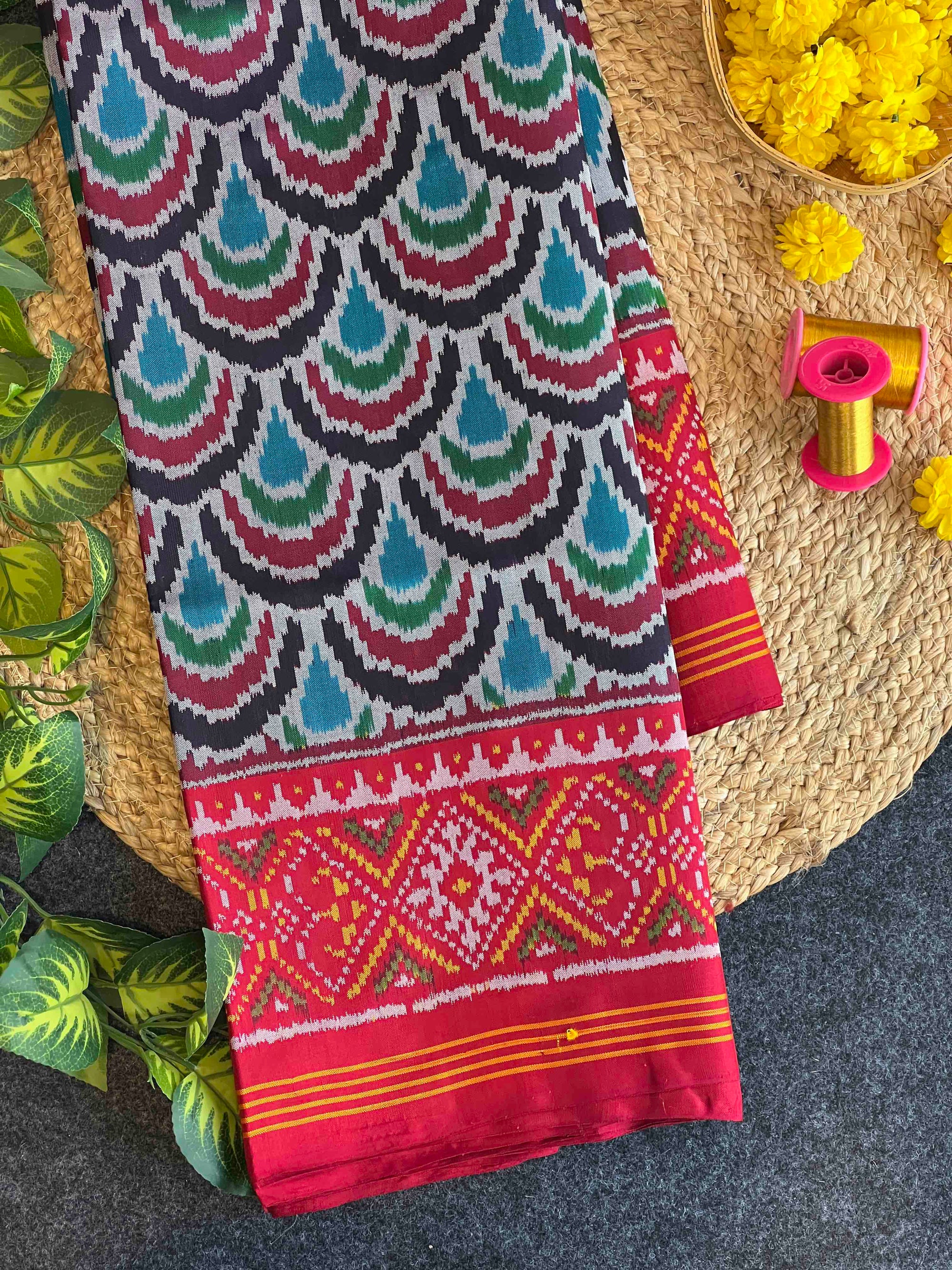 Handwoven Patola Silk Saree