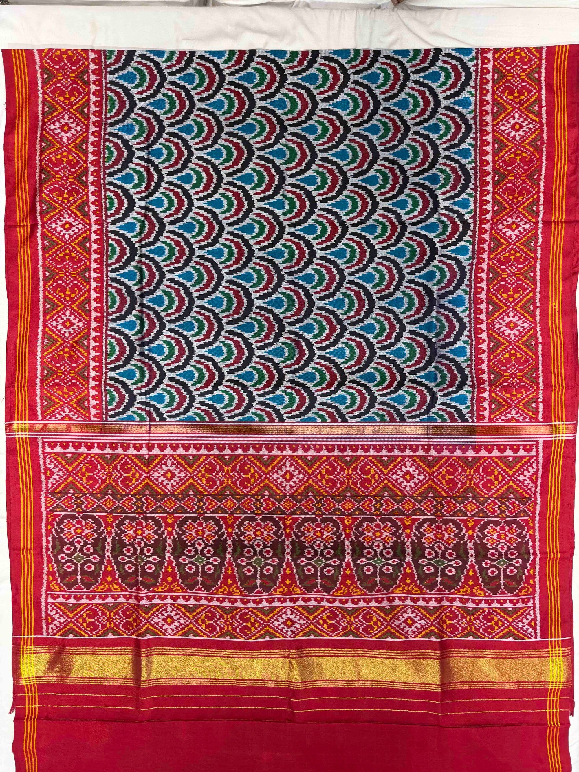 Handwoven Patola Silk Saree