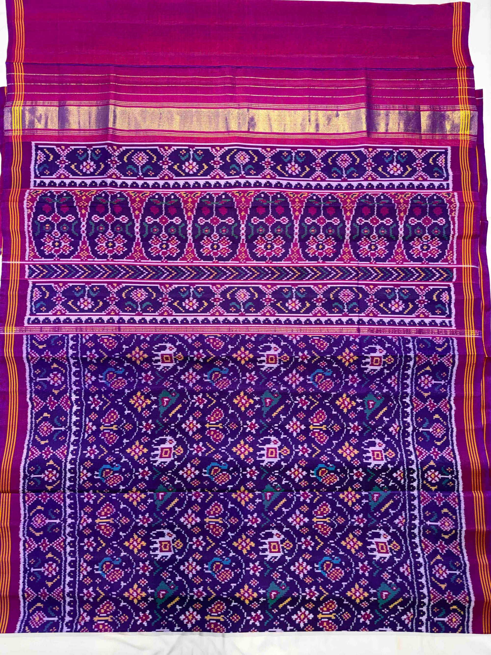 Handwoven Patola Silk Saree