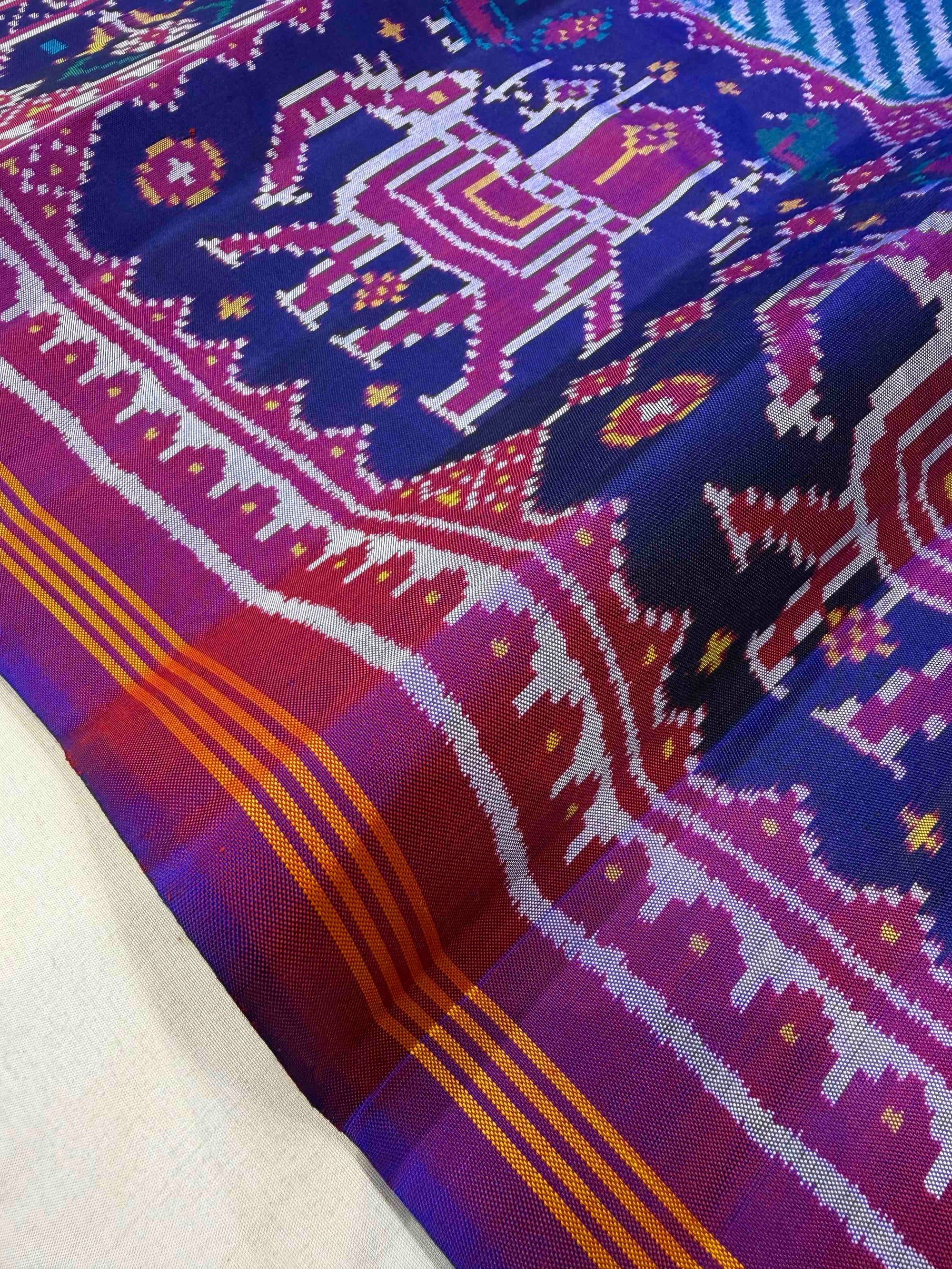 Handwoven Patola Silk Saree
