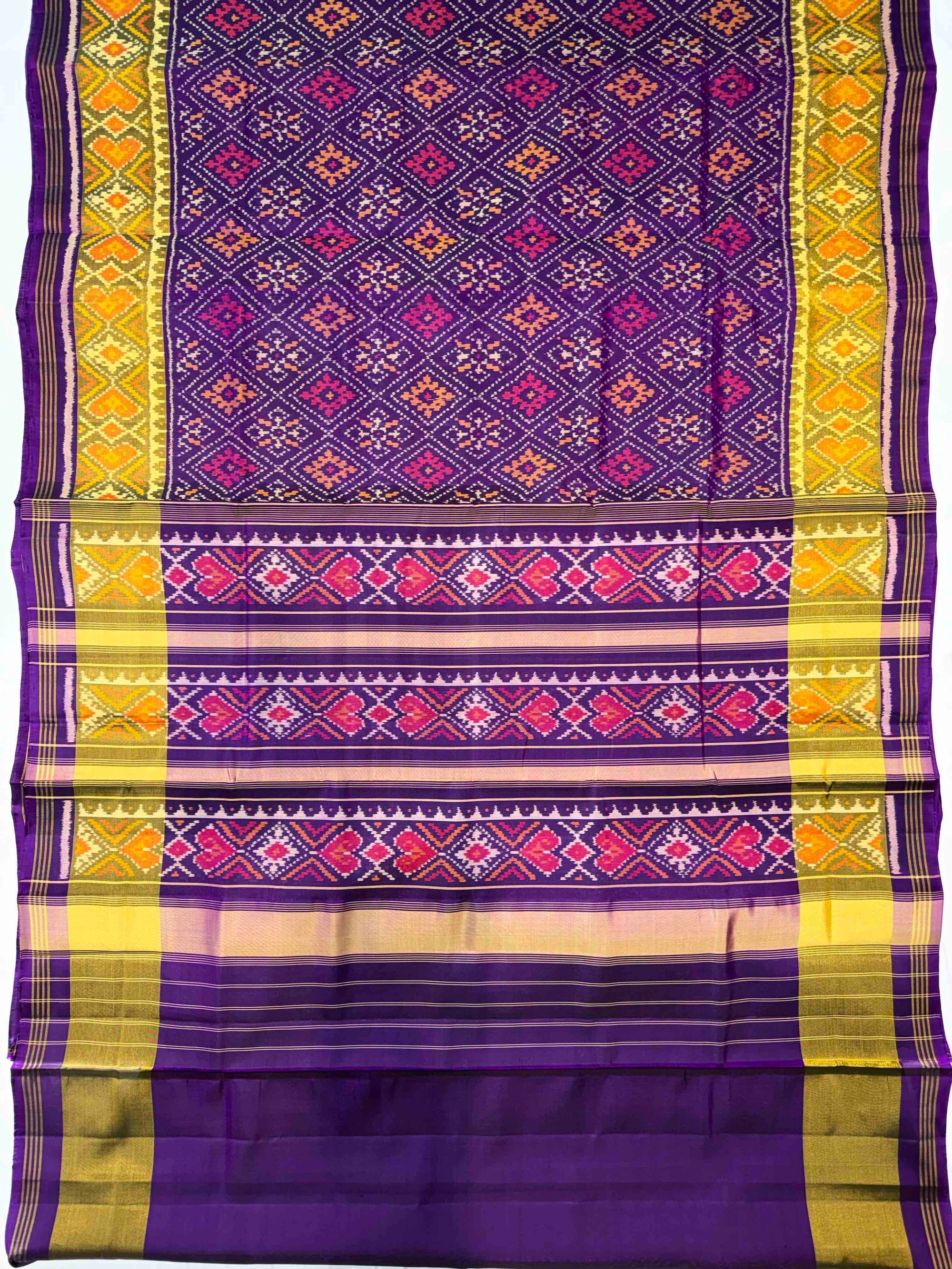 Handwoven Patola Silk Saree