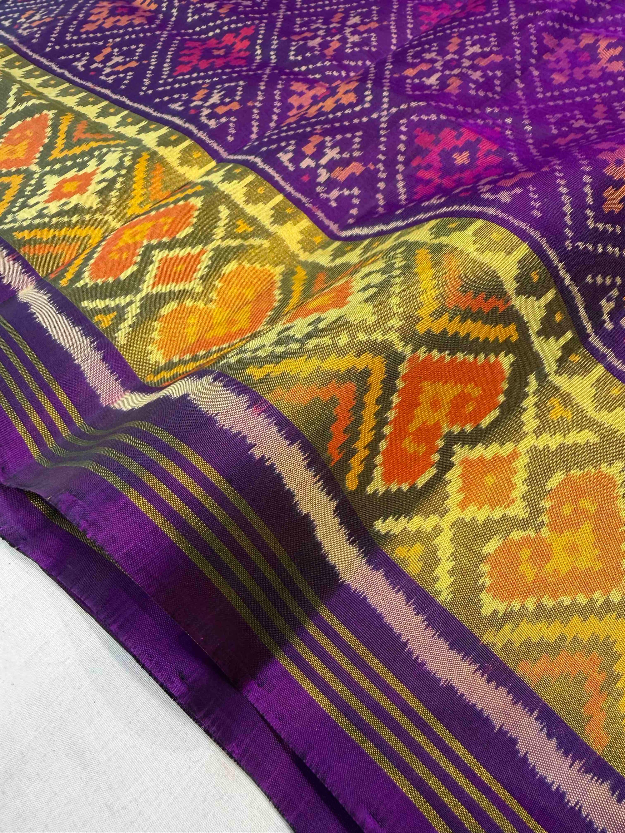 Handwoven Patola Silk Saree