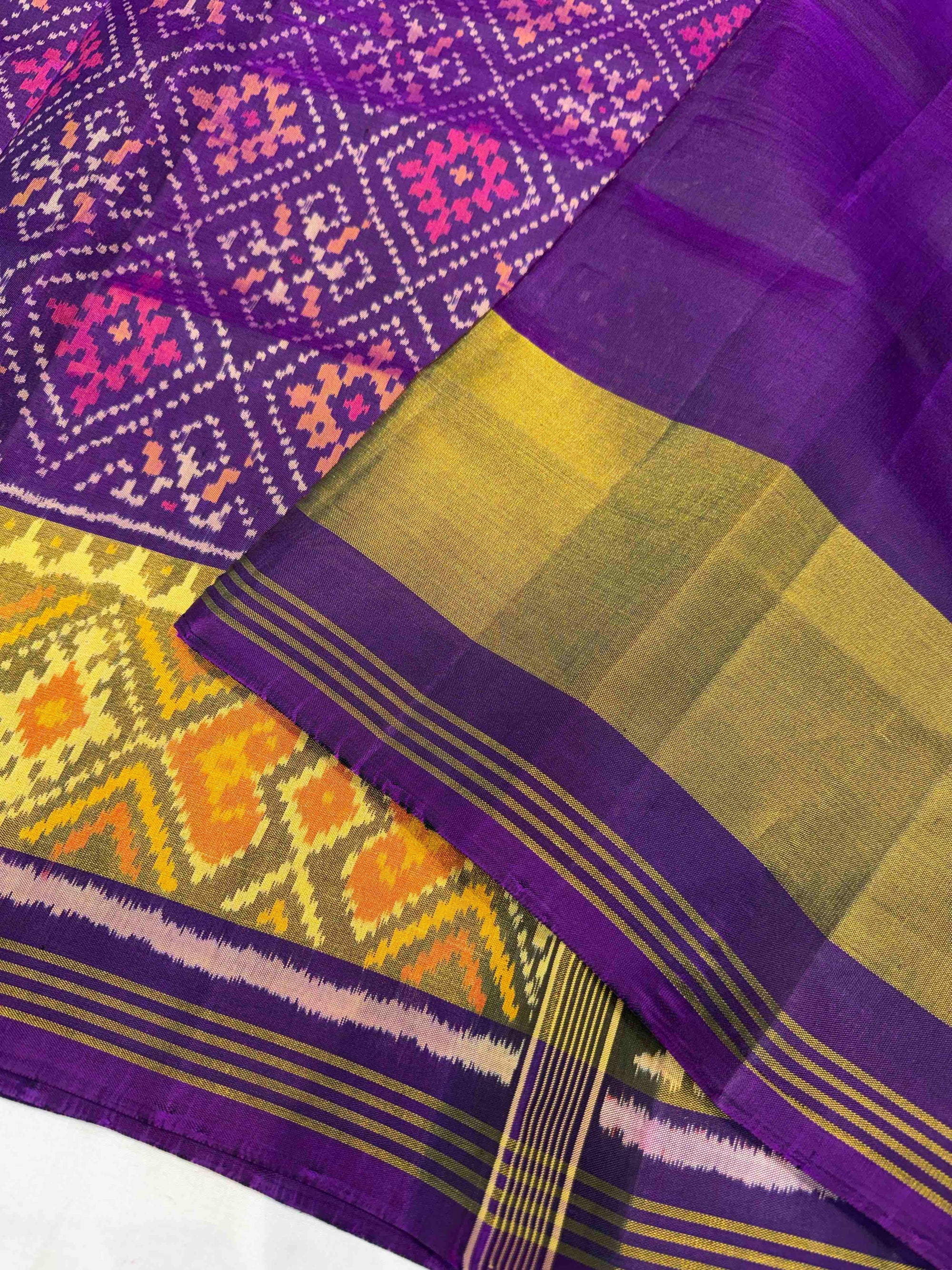 Handwoven Patola Silk Saree