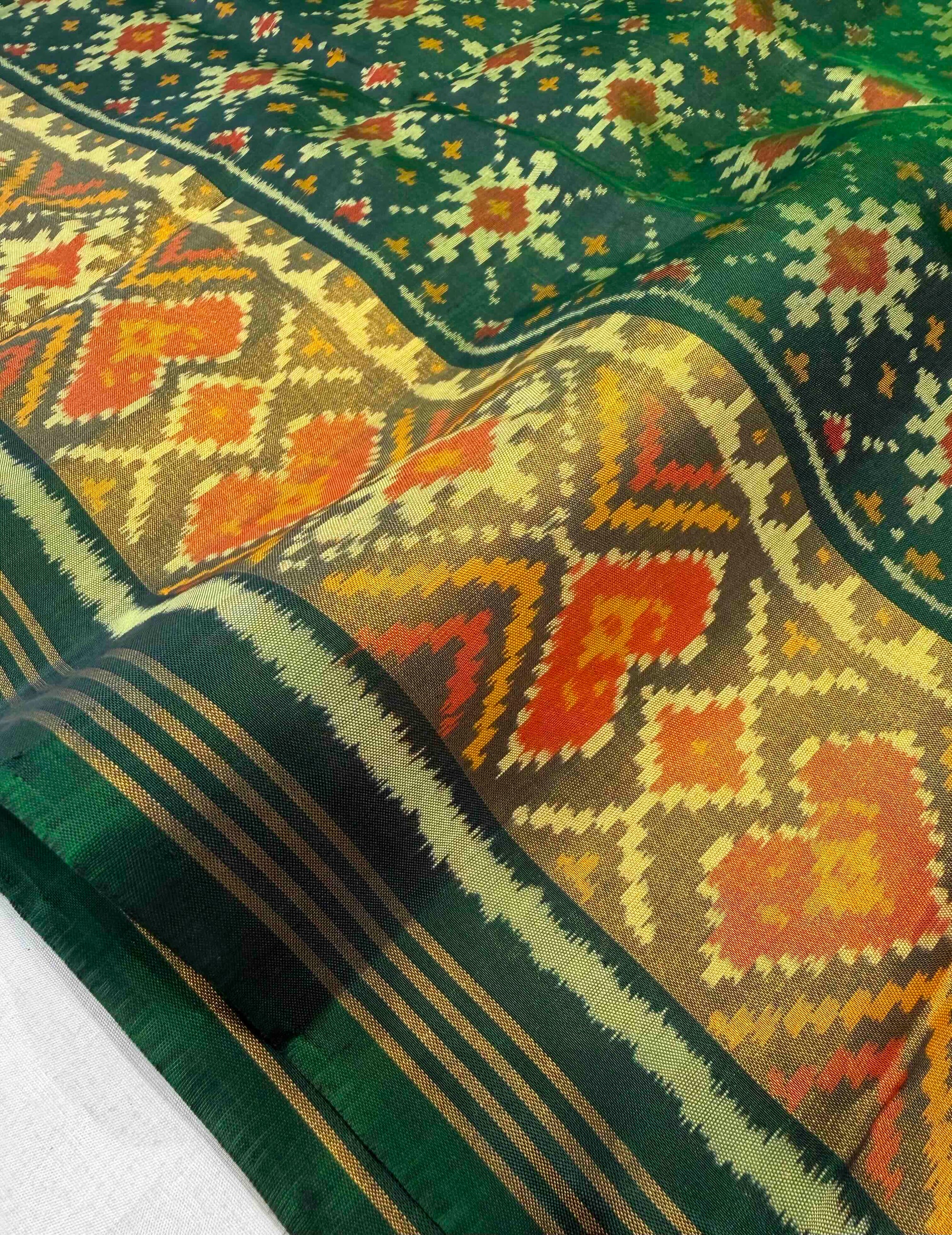 Handwoven Patola Silk Saree