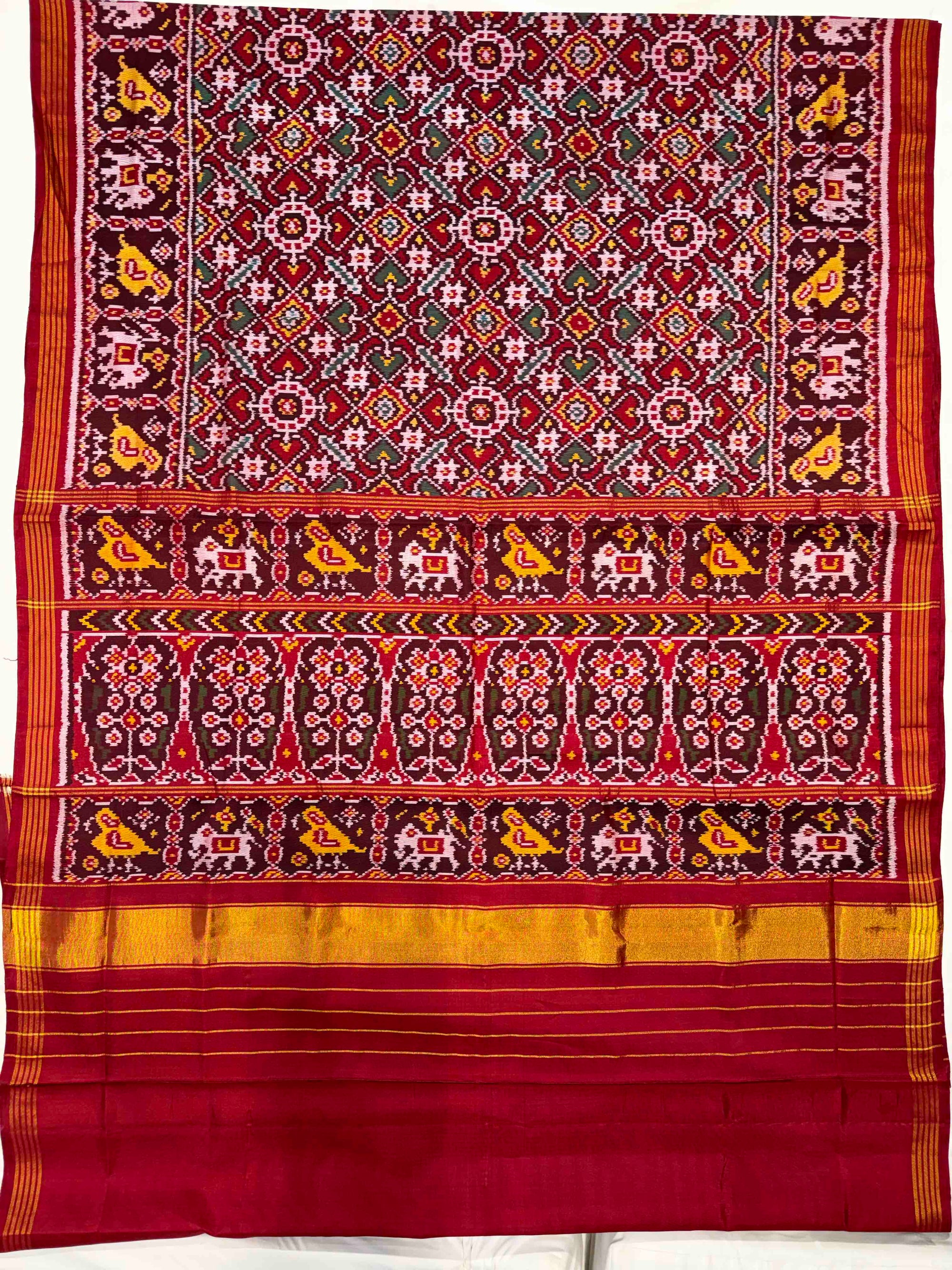 Handwoven Patola Silk Saree